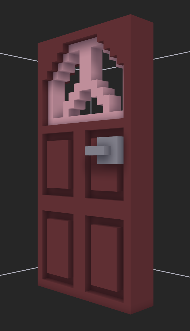 Simple door  Voxels Wiki